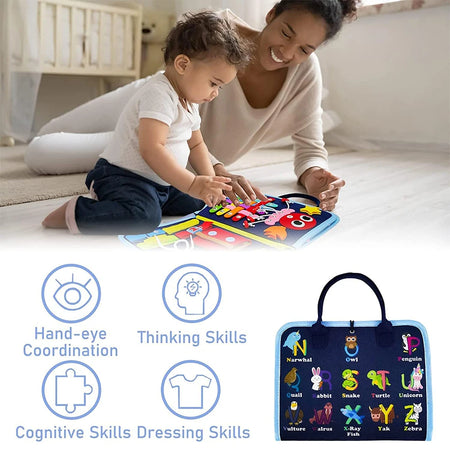 Kids Busy Board Toy &ndash; Improves Fine Motor Skills At Home