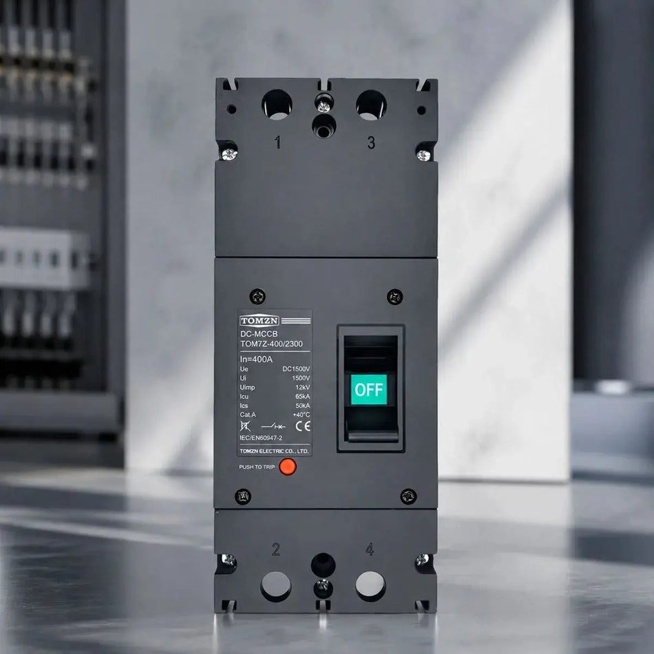 2P DC MCCB Type 1500V 300A/400A High-Current Molded Case Circuit Breaker, Overload Protection Switch for Solar PV System by InterCyprus Trading Ltd