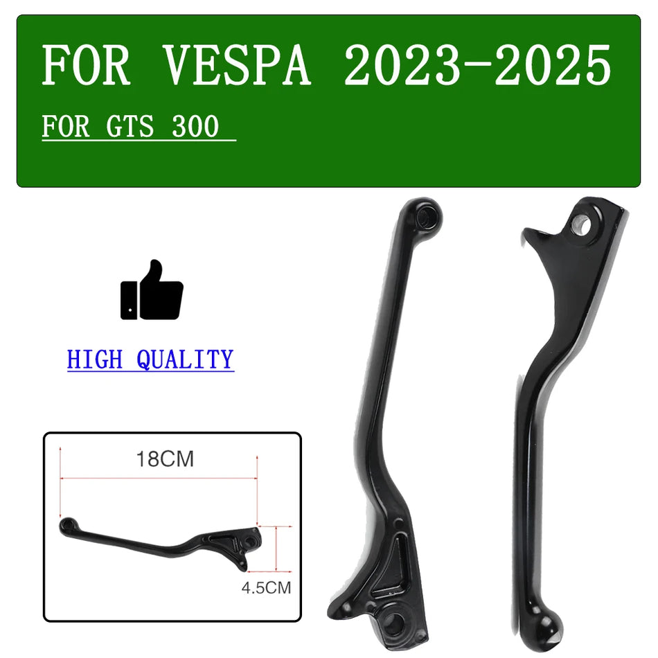 Μανέτες Φρένου και Συμπλέκτη Vespa GTS 300 CNC Κράμα Αλουμινίου