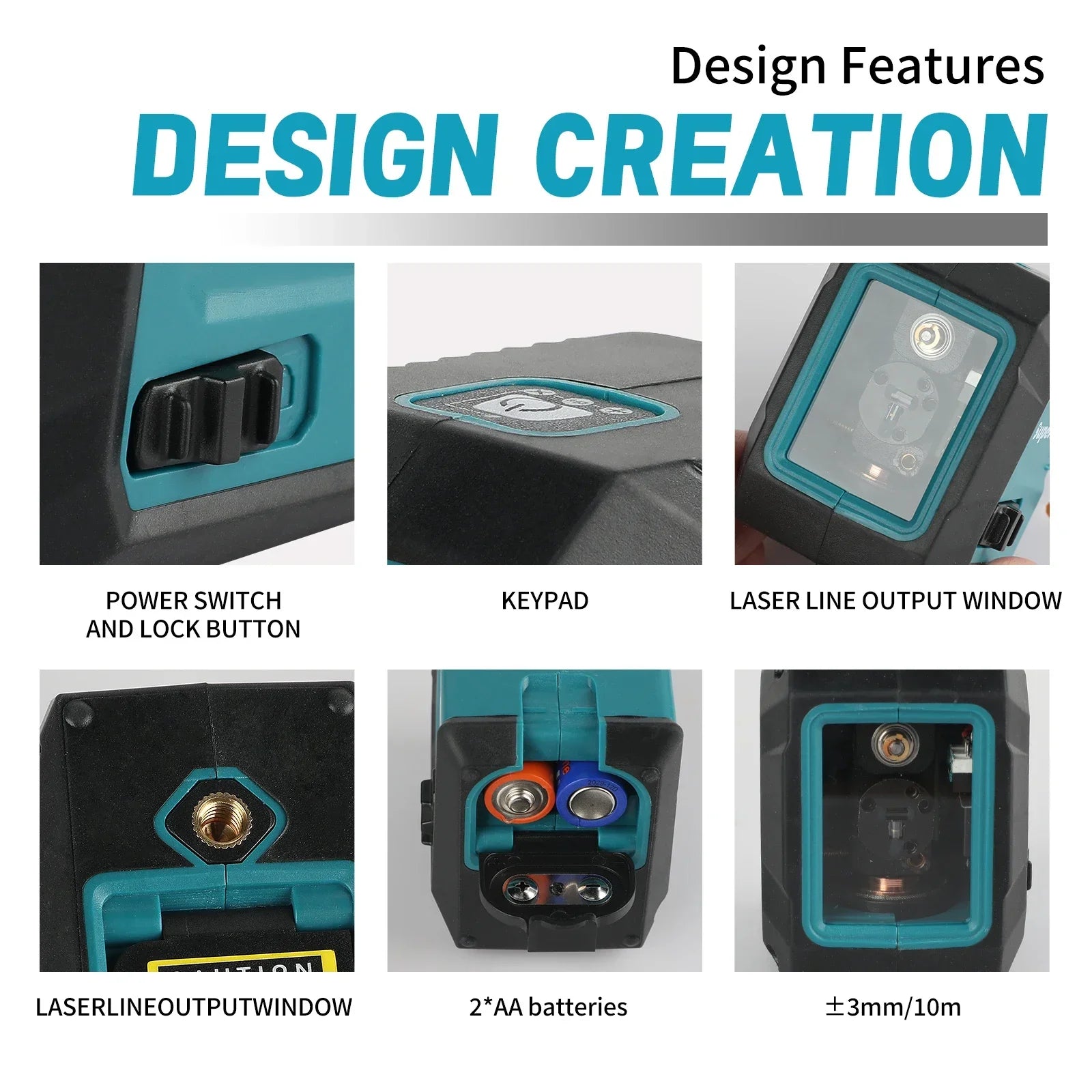 Laser Level Mini 2-Line Cross Horizontal &ndash; Auto Alignment