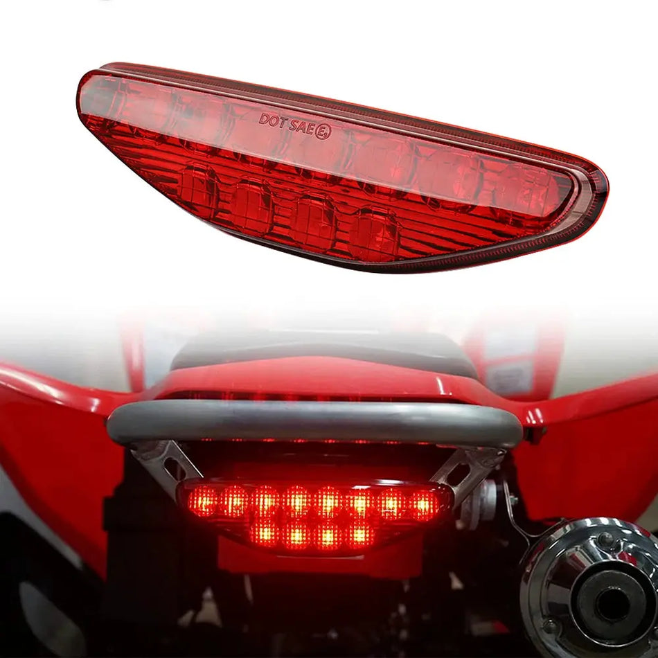 LED Tail Light Assembly Rear Brake Taillight for Honda TRX450R 2006-2009 / TRX450ER 2006-2014 by InterCyprus Trading Ltd