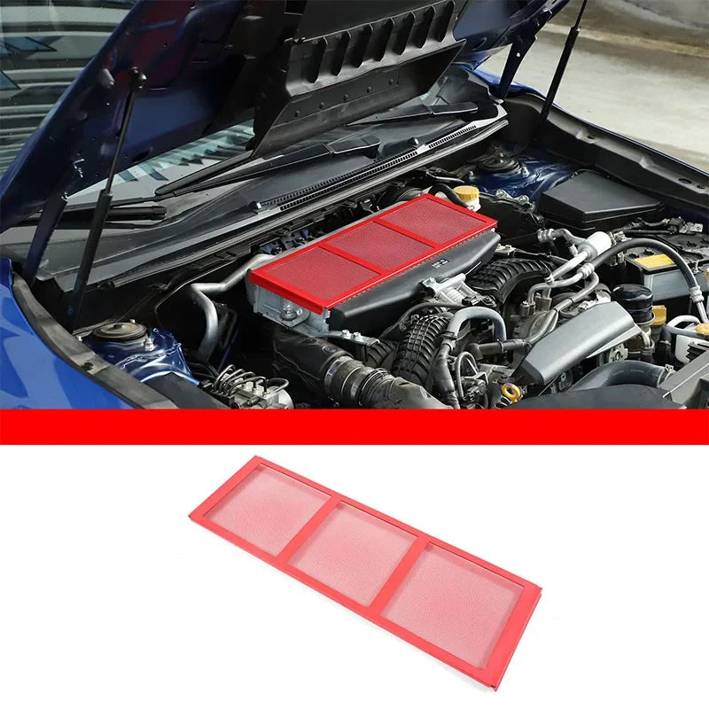 Karbon Çelik Siyah Radyatör Ağı Subaru WRX 2022 2025