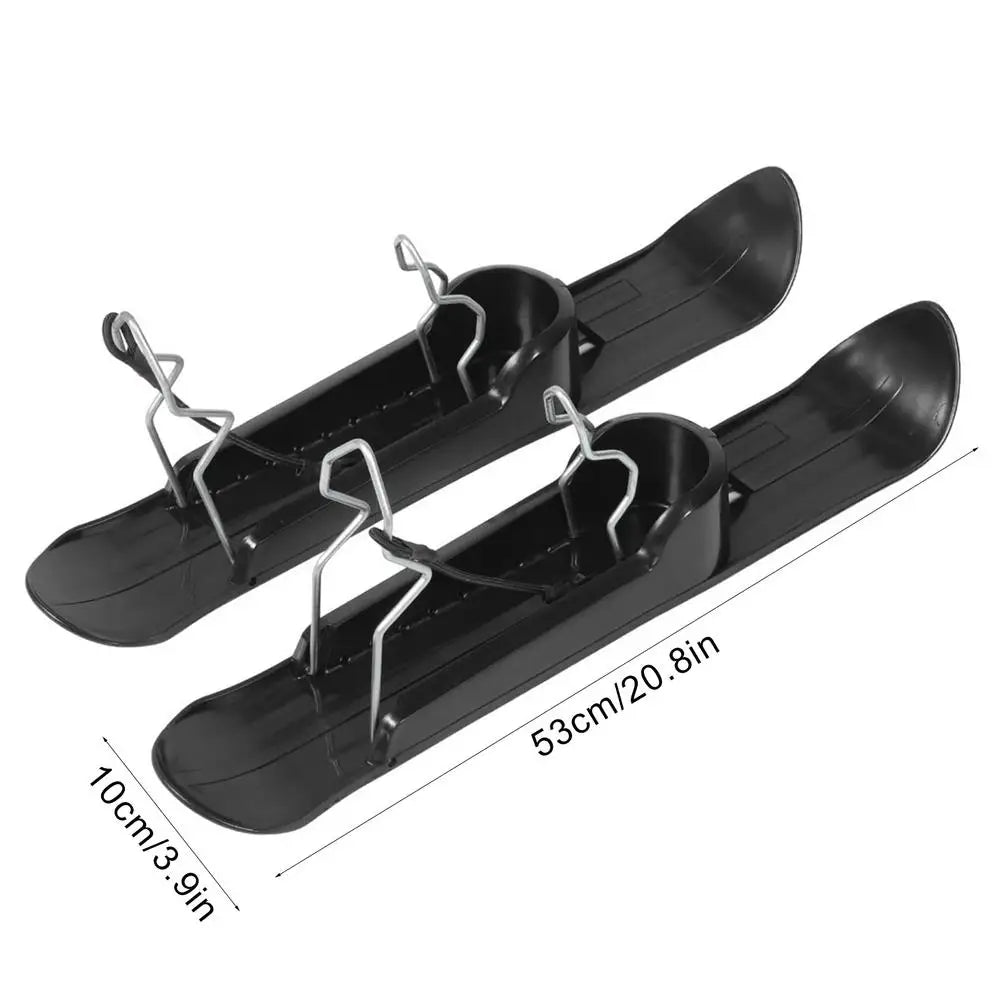 Winter Balance Cycle Snow Sled Kit &ndash; Lightweight Setup Black