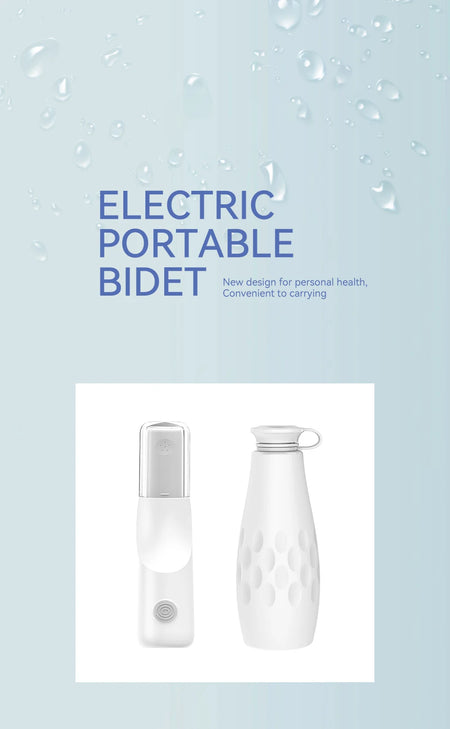 Electric Portable Bidet with Type-C Charging &ndash; Handheld Hygiene Solution