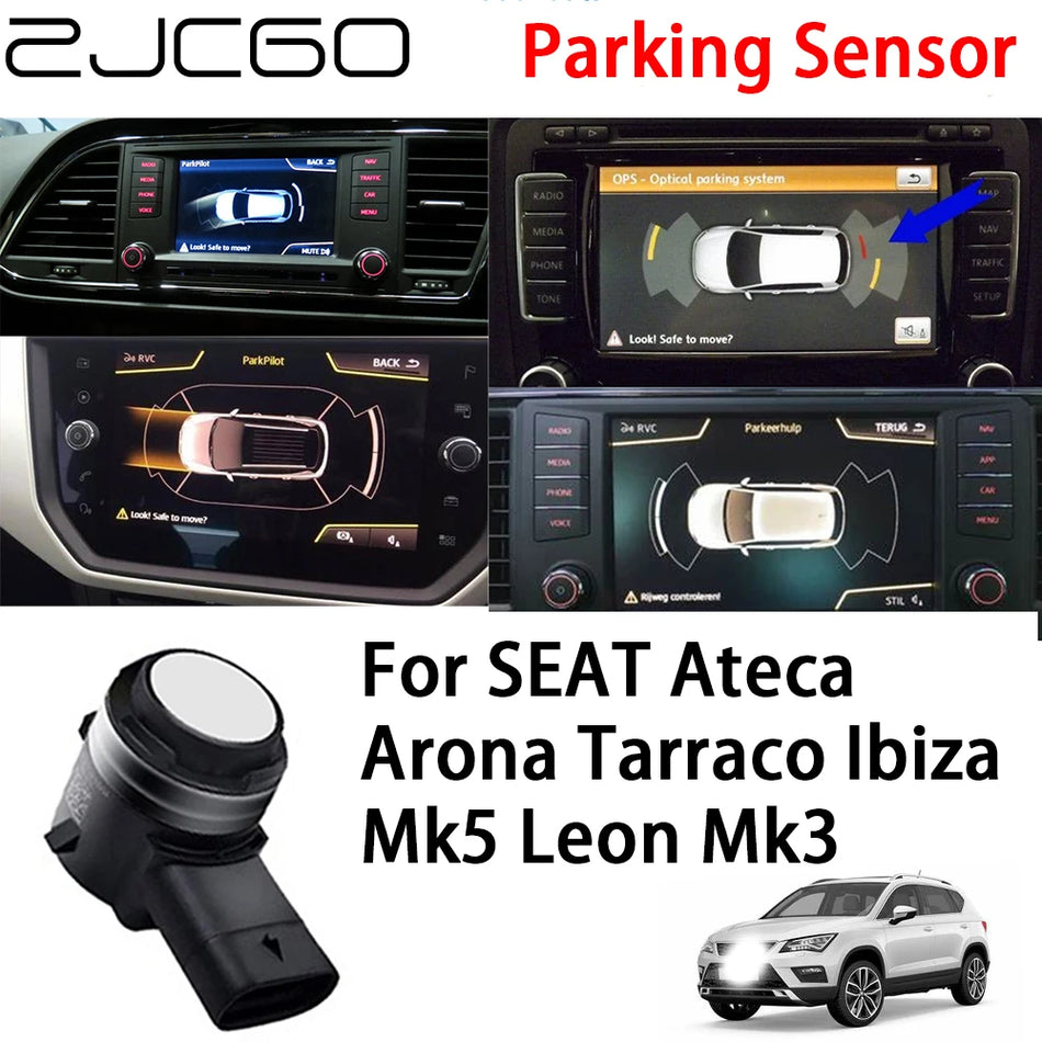 Sistema di Sensori di Parcheggio Retrofit per SEAT Ateca Arona Tarraco Ibiza Mk5 Anteriore e Posteriore