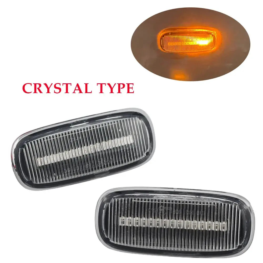 For Audi A2 A3 8L A4 B5 A6 4B C5 A8 4D TT 8N LED Dynamic Side Marker Turn Signal Light Sequential Blinker Light by InterCyprus Trading Ltd