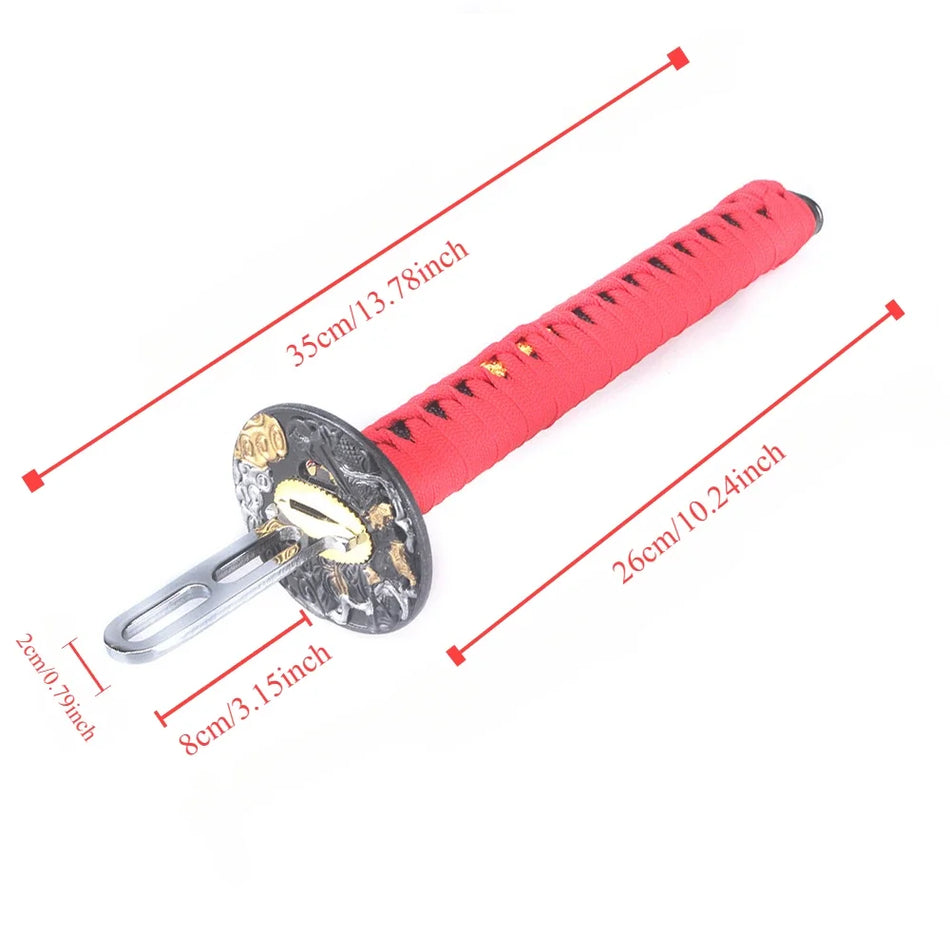 Universeller Katana-Schaltknauf mit Adaptern, ABS und Textilstoff