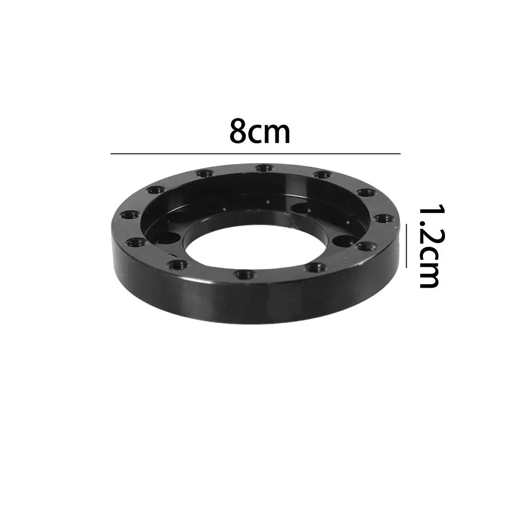 70MM Racing Steering Wheel Adapter Plate Aluminum Steering Wheels Modification Set For Logitech G25 G27 24 Hole Adapter by InterCyprus Trading Ltd
