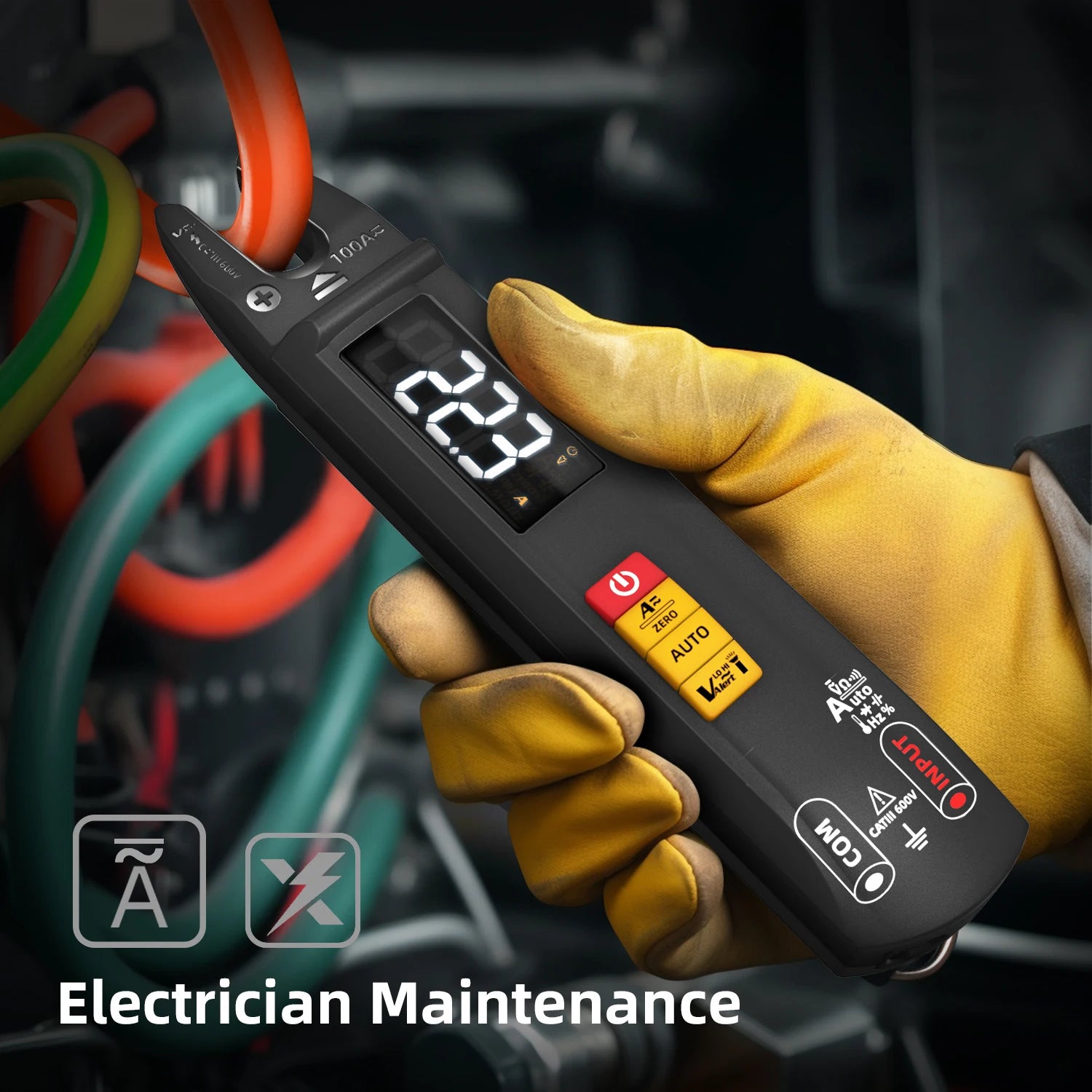 BSIDE U1 Digital Clamp Multimeter &ndash; 6000 Counts Auto Range