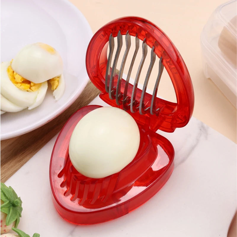 Strawberry Slicer &ndash; Multifunctional Stainless Steel Kitchen Gadget