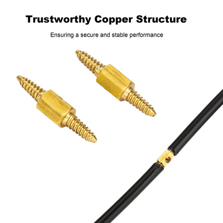 Bike Wire Threader Copper Tube Connector &ndash; Durable Copper