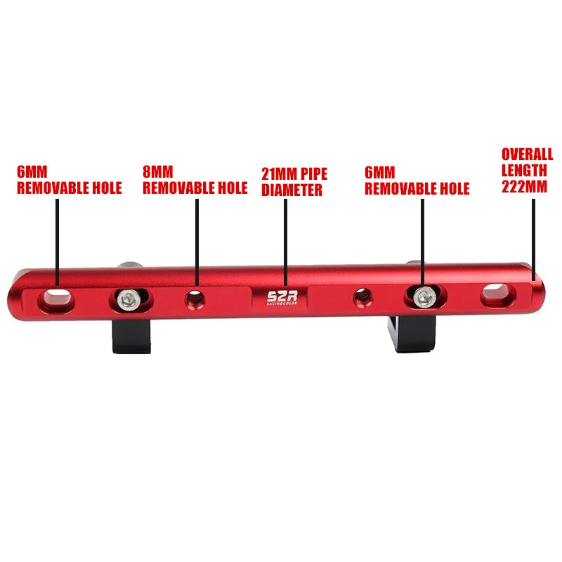 Honda CB190R vyvažovací tyč s držákem na telefon a GPS desku, vyrobená z hliníku