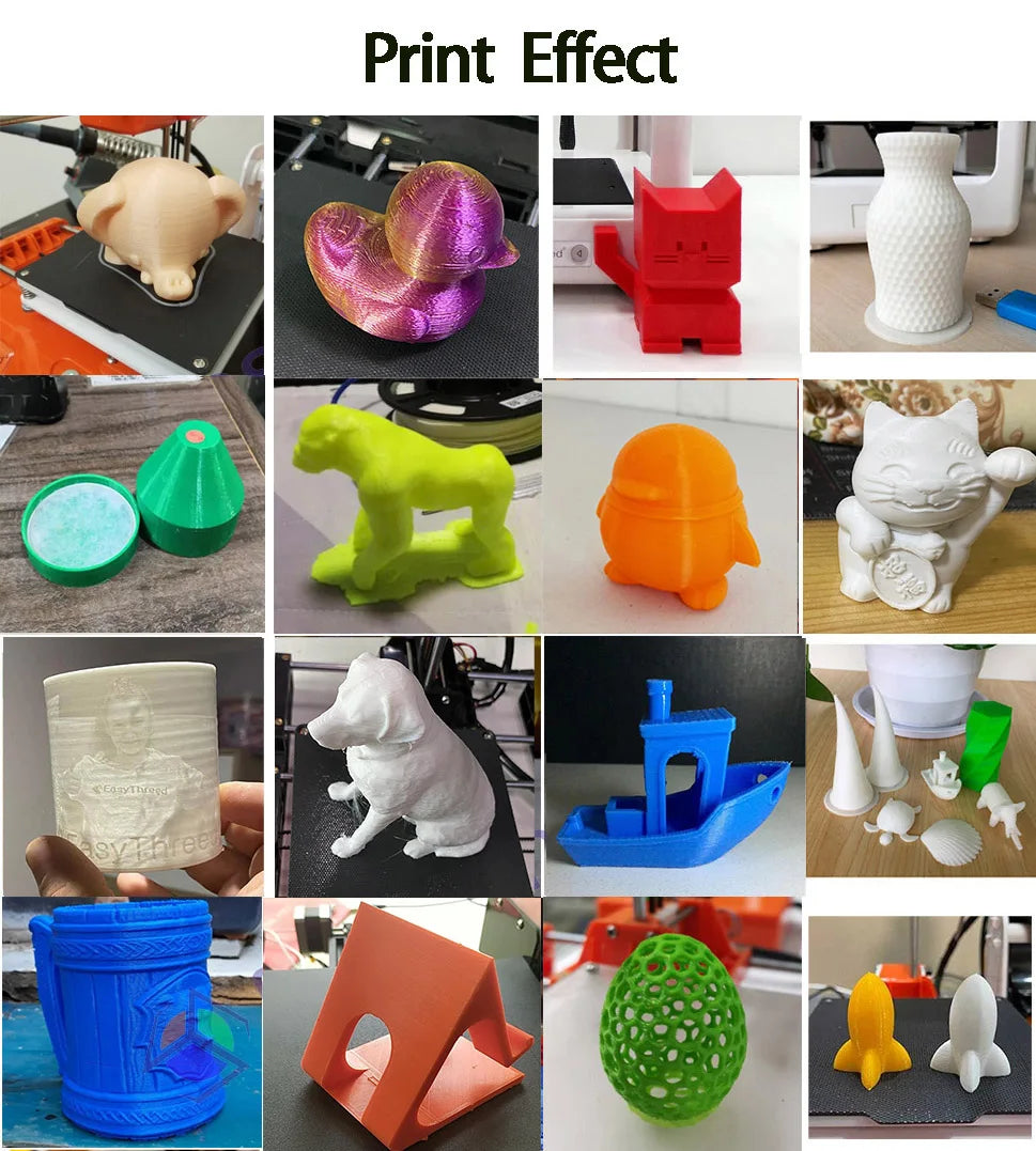 EasyThreed 3D PLA Filament 250g 1.75mm 80m - Eco Friendly