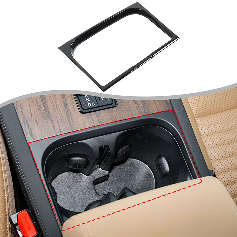 Наклейка на рамку чашки из углеродного волокна ABS для Discovery Sport 2024