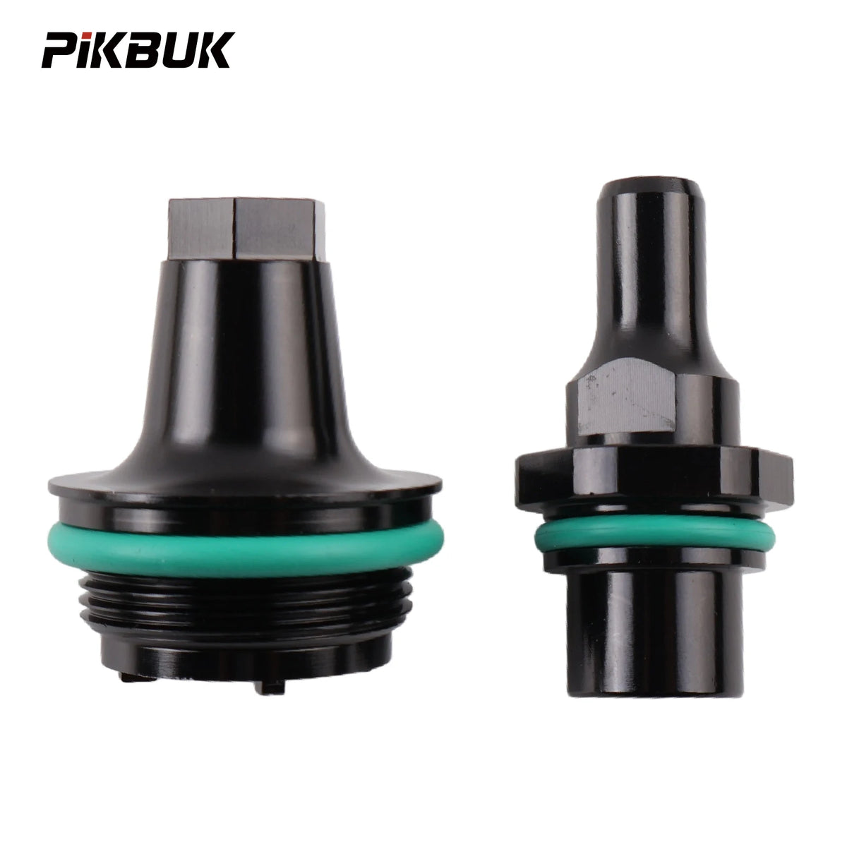 PIKBUK PCV Valve Cap Aluminum Cover Kit For BMW N54 E90 E91 E92 E82 E88 E89 E60 E61 E71 Twin Turbo Engines 11127565284 by InterCyprus Trading Ltd