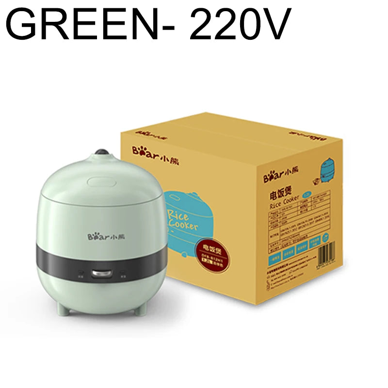 Compact 1.2L Electric Rice Cooker DF16-Green Konb / 220-230V / EU