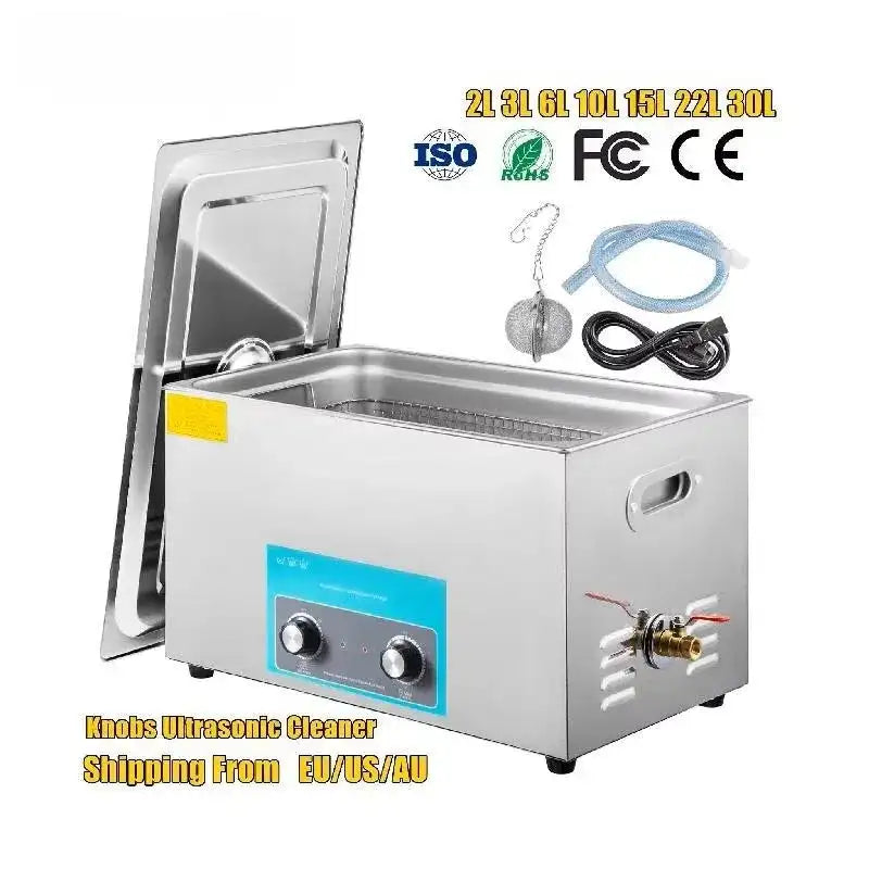 Portable Ultrasonic Cleaner 2To30L Electric For Home Office