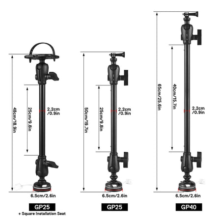 Kayak Camera Mount &ndash; Durable Aluminum And Nylon Build