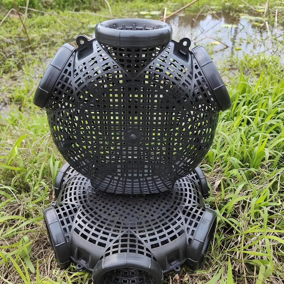 Versatile Fishing Net Cage for Eels, Crabs &amp; Small Fish