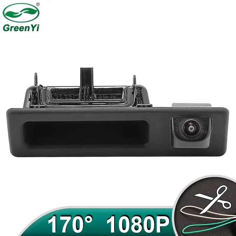 AHD 1080P Car Rear View Trunk Handle Camera for BMW F30 F10 F11 X3 F25 F31 F46 X1 F48 F22 3 Series 5 Series Vehicle Night Vision by InterCyprus Trading Ltd