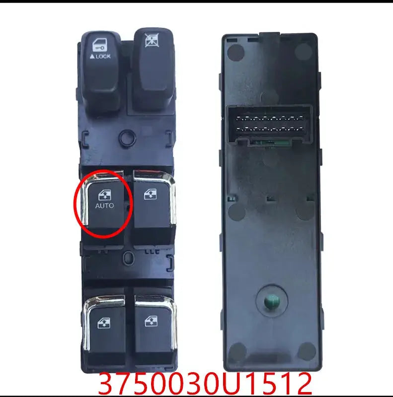 1Pcs Left Hand Driver Power Master Window Switch For JAC T6 S5 Car elevator Switch Assembly 3750030U1510 3750030U1512 by InterCyprus Trading Ltd