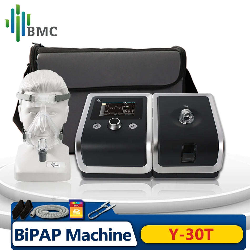 BMC Y-30T BiPAP &ndash; Auto Leak Compensation And Data Recording
