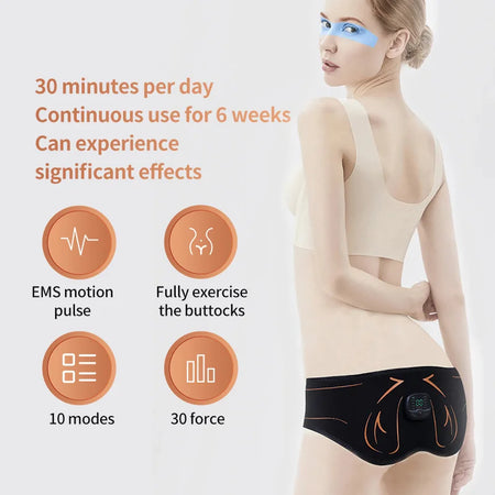 Brangdy EMS Muscle Stimulator for Buttocks - Trainer &amp; Toner