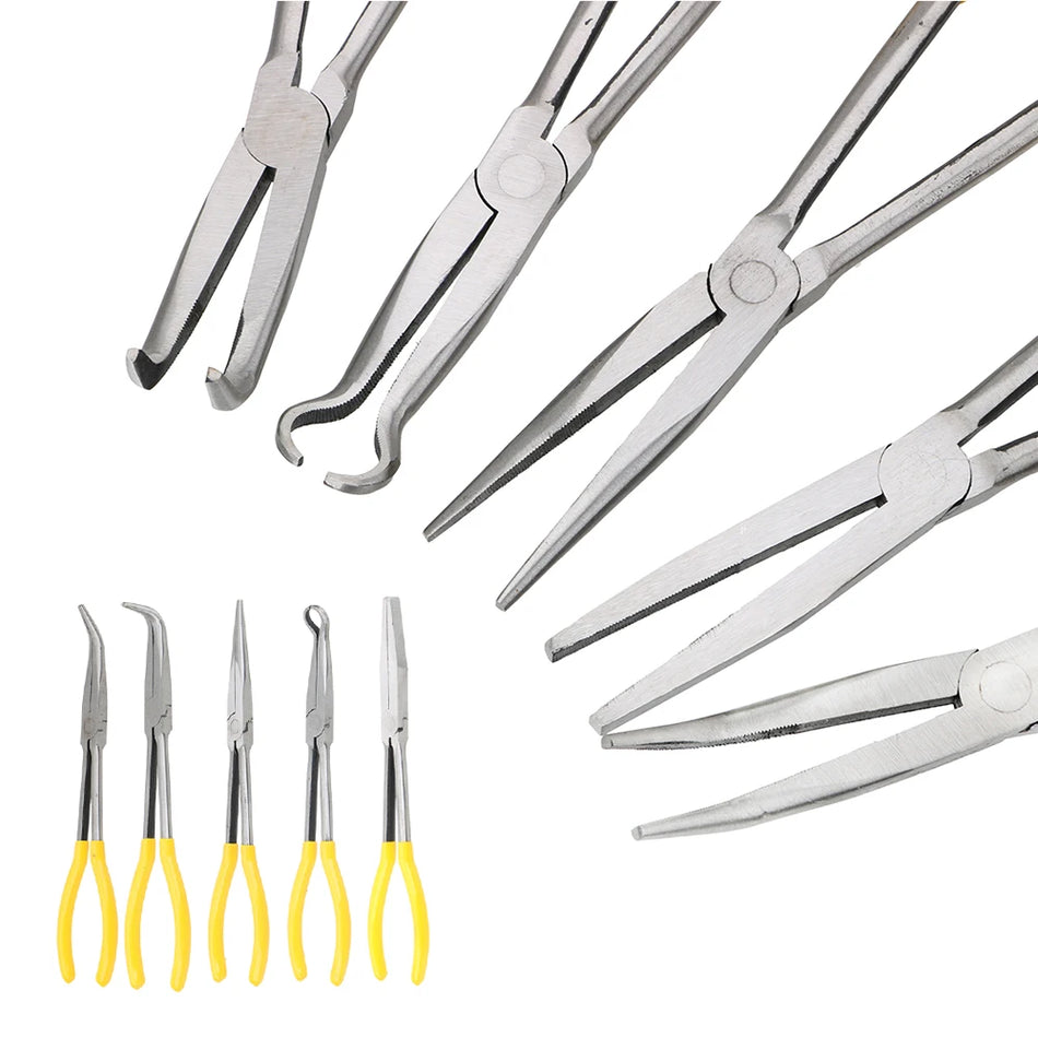 Εργαλεία Αφαίρεσης Ford F-150, Πένσες με Μακριές Μύτες, Ευθείες και Λυγισμένες