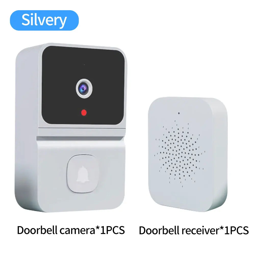 AHD01 - Wireless Doorbell With HD Camera Night Vision AHD01-wifi white