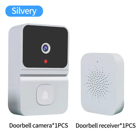 AHD01 - Wireless Doorbell With HD Camera Night Vision AHD01-wifi white