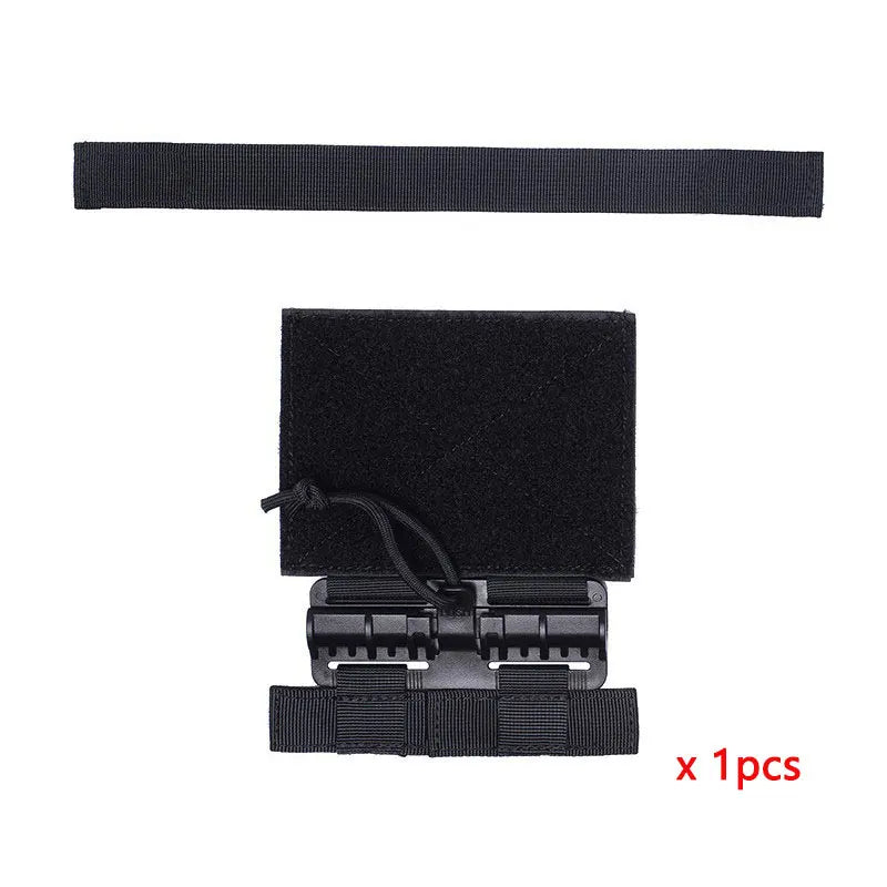 Tactical Quick Removal Vest Buckle Set &ndash; Easy Install Black 1pcs