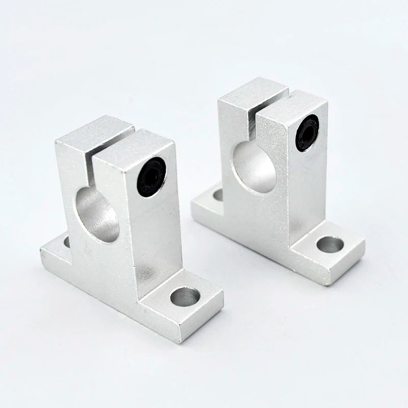 2Pcs Linear Bearing Rail Support SK8 SK25 Bracket &ndash; Easy