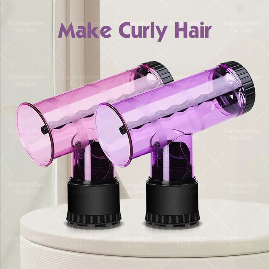 Couvercle de sèche-cheveux bouclant avec deux modes Grandes ou petites vagues