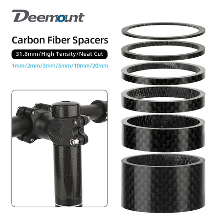 DEEMOUNT Carbon Spacers &ndash; Lightweight and Durable Handlebar Rise Adjusters
