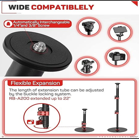 IFOOTAGE Cobra 2 Round Base Monopod &ndash; Ultra Lightweight