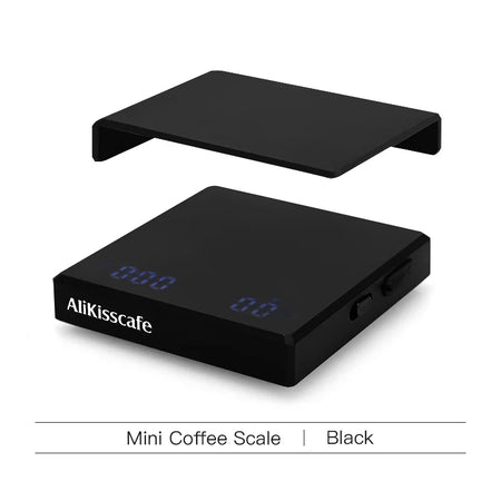 AliKisscafe Coffee Scale &ndash; 0.1g Precision For Espresso Black