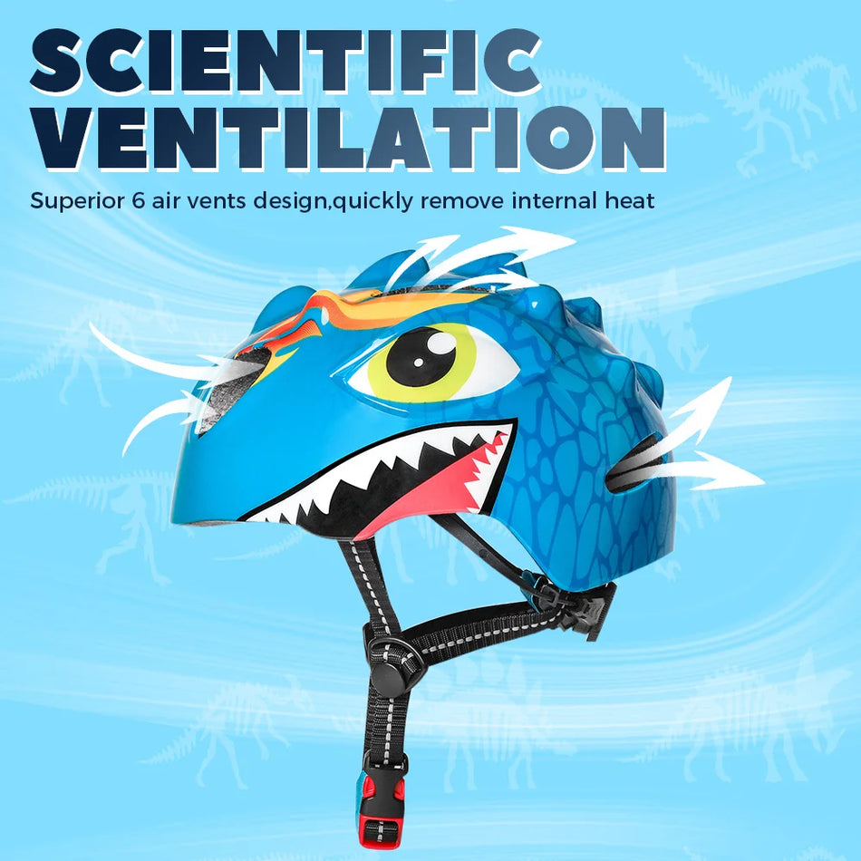 VICTGOAL Kids Helmet Set &ndash; Fun Cartoon Design with Safety Gear