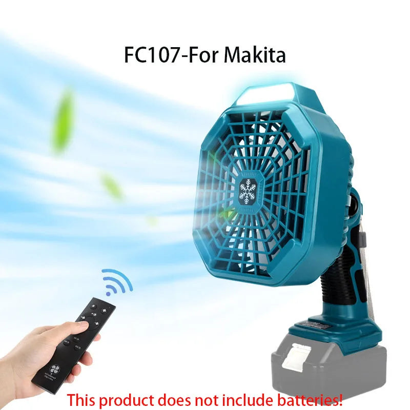 Multifunctional Lighting Fan Makita BL1830 &ndash; 14.4-18V 3W