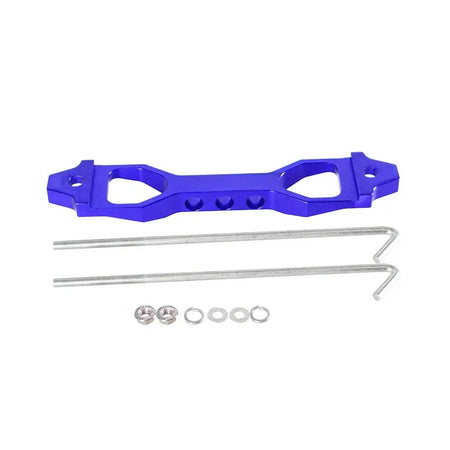 14CM/19CM Battery Hold Down Set, Car Racing Battery Tie Down Bracket Holder Lock Mount with J Bolts by InterCyprus Trading Ltd