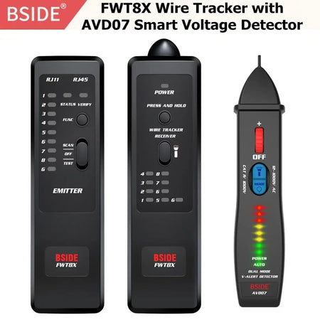 Tk Hot Bside Network Cable Tracker &ndash; Multi-Mode Tracer FWT8X-AVD07 Kit / CHINA