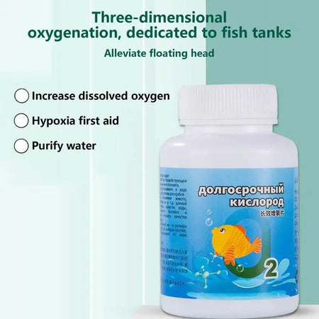 Tank Aquarium Oxygen Tablets &ndash; Long Term Oxygenation