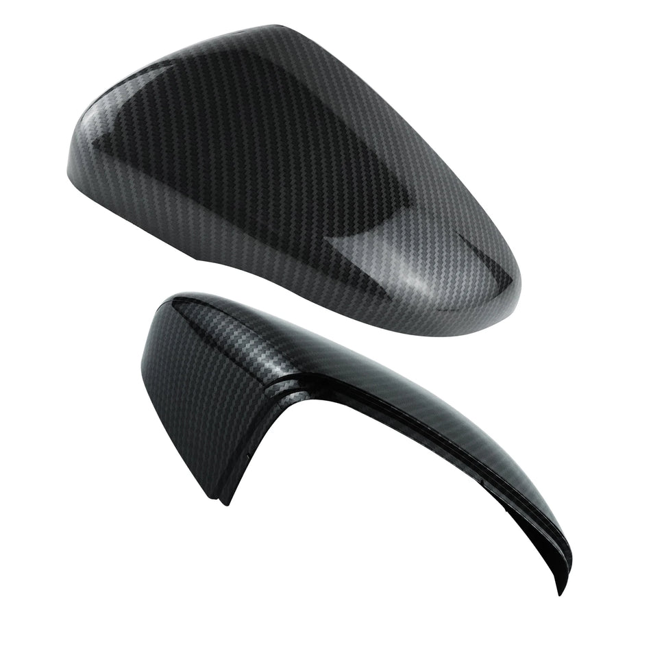 Capas de Espelhos Laterais Estilo Fibra de Carbono para VW Golf MK6 Touran 1T3