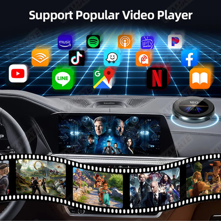 CarPlay AI Box For BMW ID6 ID7 ID8 ID9 - Android 13