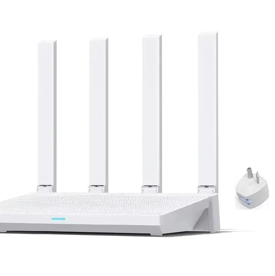 Xiaomi Router AX3000T - WiFi 6 Mesh With Wall Penetration Add AU adapter