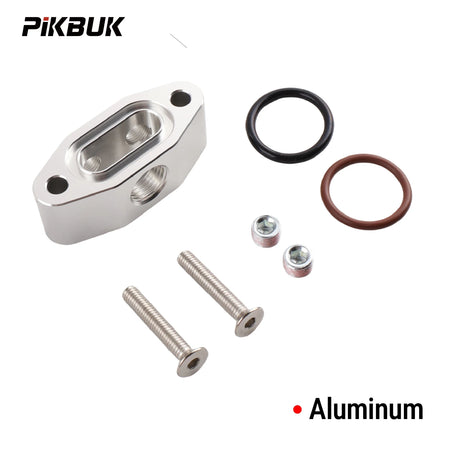 Aluminum Oil Pressure Sensor Adapter Plate For LS Engines by InterCyprus Trading Ltd