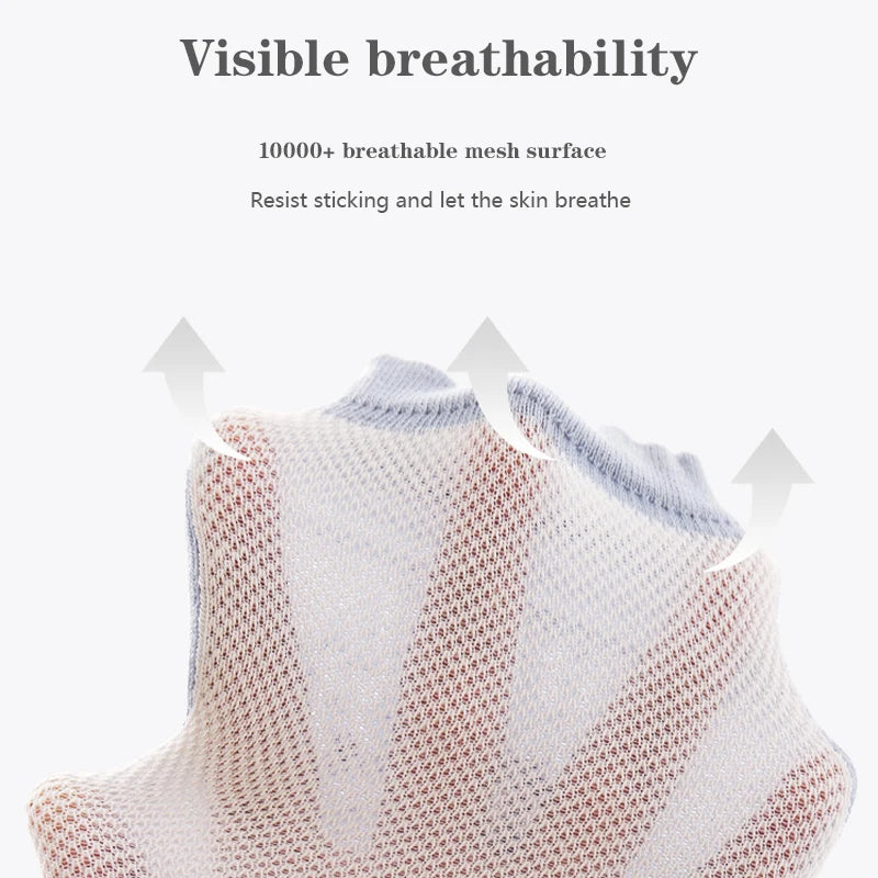 3 Pairs Baby Knee Pad Set Cartoon Mesh Thin &ndash; Non Slip