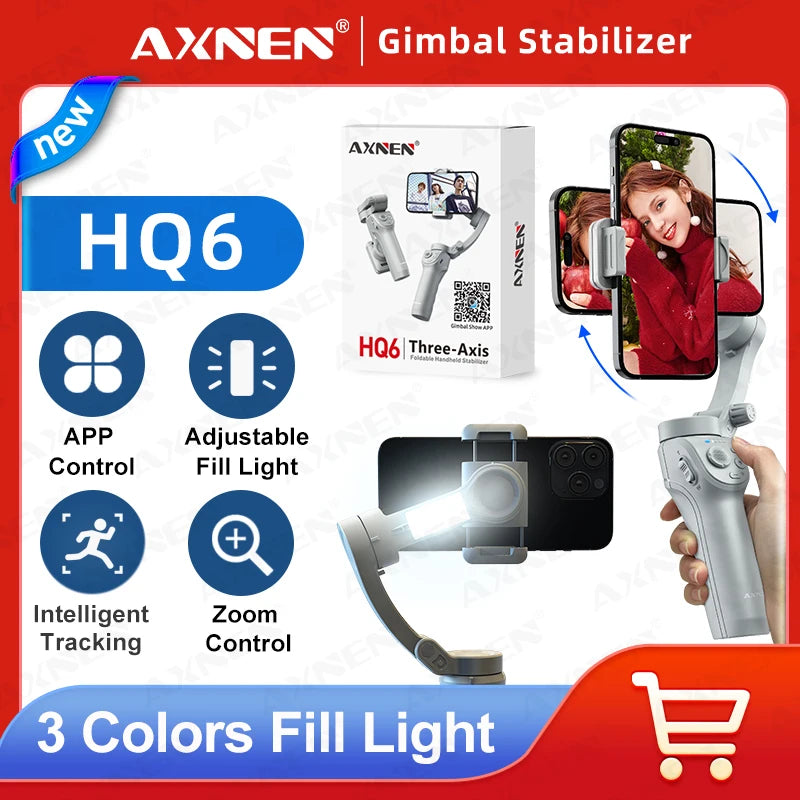 AXNEN HQ6 Gimbal &ndash; Smart Tracking and Stabilization