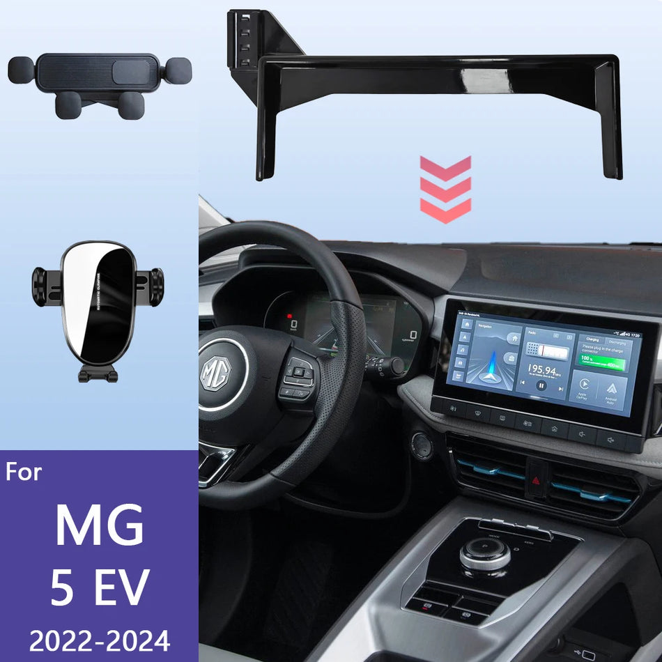 För MG5 Gravity Biltelefonhållare Trådlös Laddningsfäste