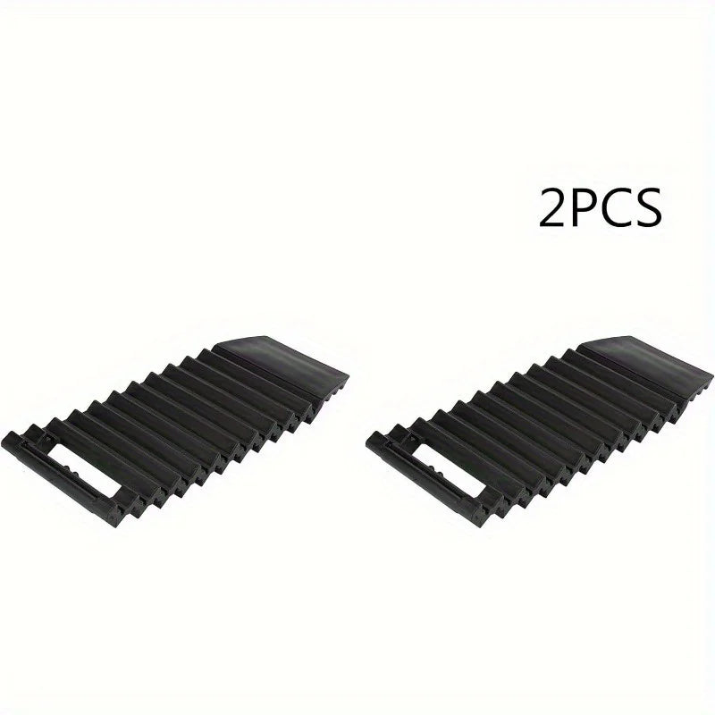 Universal Portable Emergency Tire Devices &ndash; Anti Skid Pad Black-2PCS