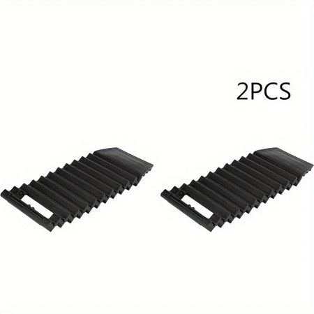 Universal Portable Emergency Tire Devices &ndash; Anti Skid Pad Black-2PCS